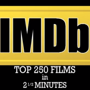 Die IMDB Top 250 Filme in 2,5 Minuten